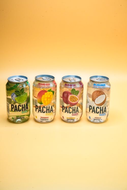 Mango, Mojito and Passion Coconut Flavoured 4 Drinks Served at Big Mouth Takeaway Coatbridge