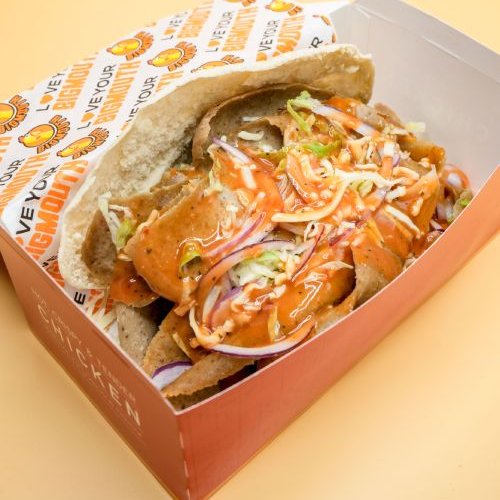 Succulent Kebabs Served at Big Mouth Fast Food Takeaway Coatbridge